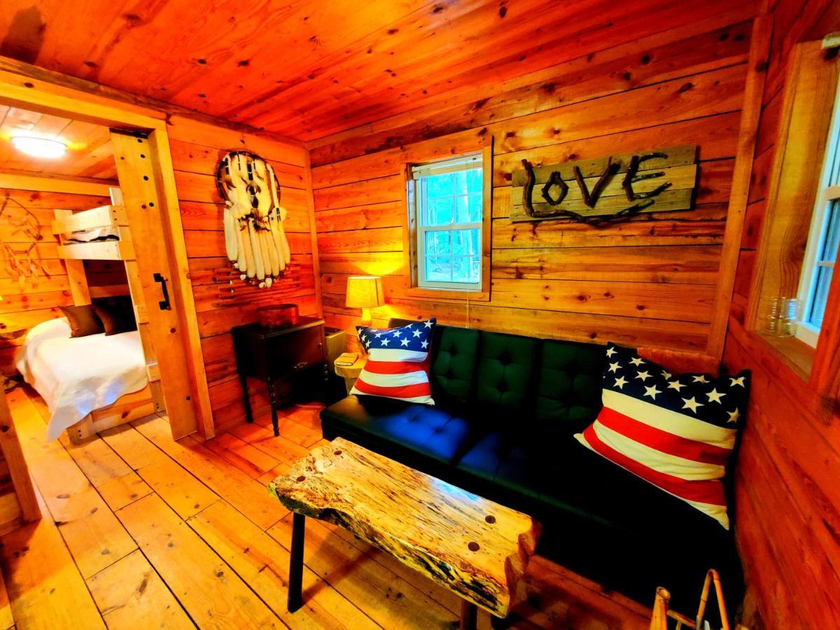 Lil' Log At Hearthstone Cabins And Camping - Pet Friendly Helen Kültér fotó